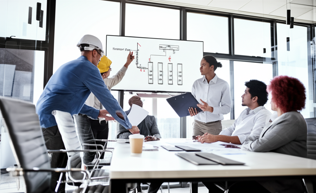 92-Lubetech team collaborating on energy sector projects